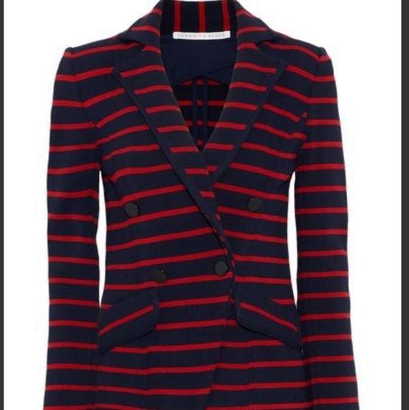 Veronica Beard Cady Button Blazer - Picture 2 of 11